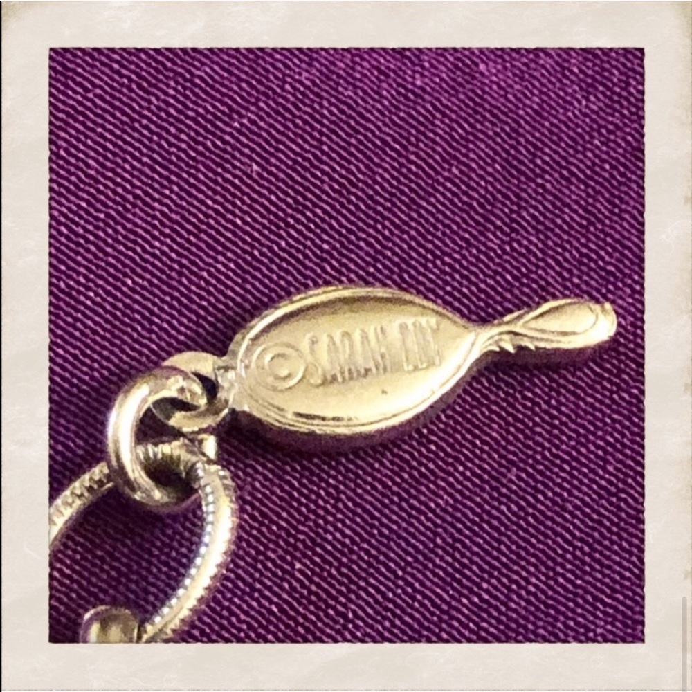 Sold- Vintage Sarah Coventry Silver  Necklace - Picture 5 of 5